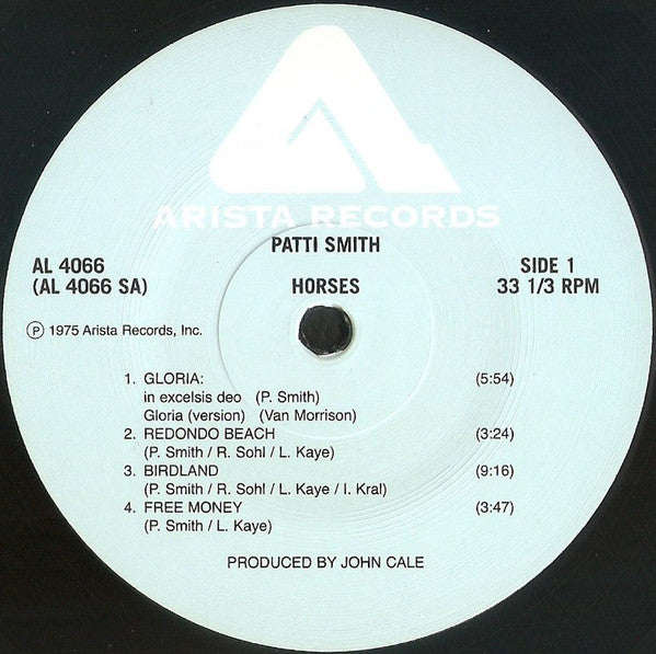 Patti Smith : Horses (LP, Album, RE, RP)