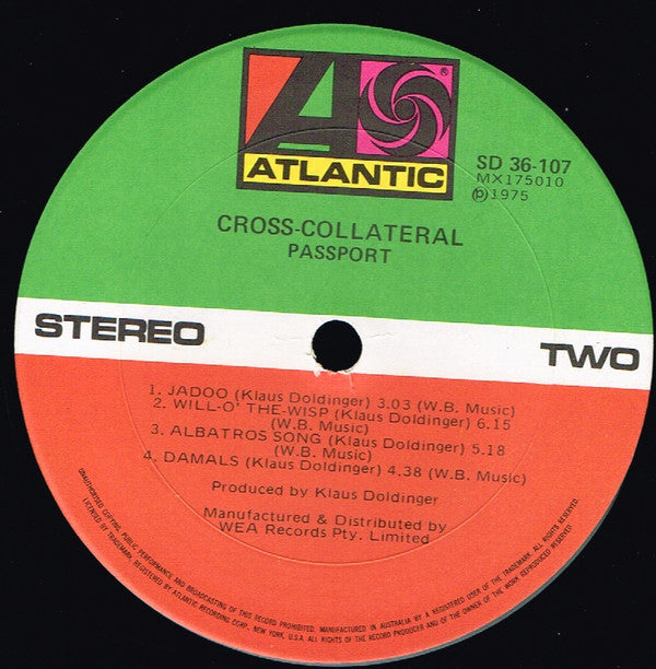 Passport (2) : Cross-Collateral (LP, Album)