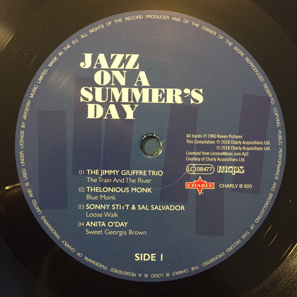 Various : Jazz On A Summer's Day (10", RM + 10", RM + CD, RM + DVD-V, NTSC + Box, S/)