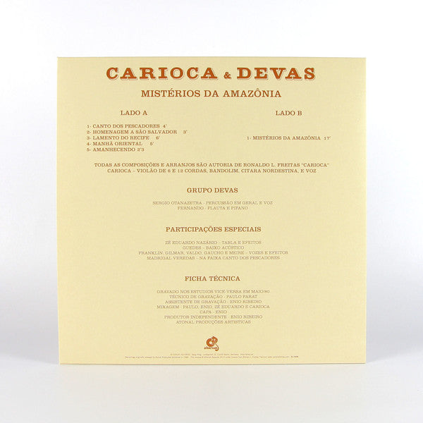 Carioca (7) & Devas (4) : Mistérios Da Amazônia (LP, RE)