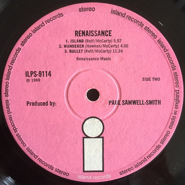 Renaissance (4) : Renaissance (LP, Album, Gat)