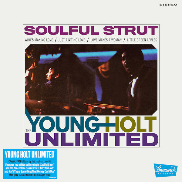 Young Holt Unlimited : Soulful Strut (LP, Album, RE)