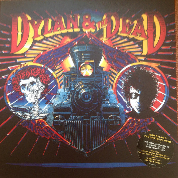Bob Dylan & The Grateful Dead : Dylan & The Dead (LP, Album, RE)