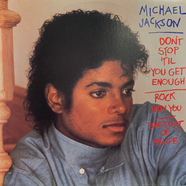 Michael Jackson : Don't Stop 'Til You Get Enough (12", Single, Promo)