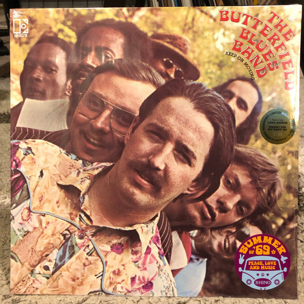 The Paul Butterfield Blues Band : Keep On Moving (LP, Album, Ltd, RE, Gol)