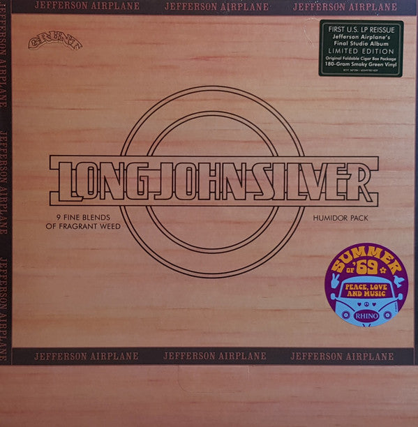 Jefferson Airplane : Long John Silver (LP, Album, Ltd, RE, Gre)