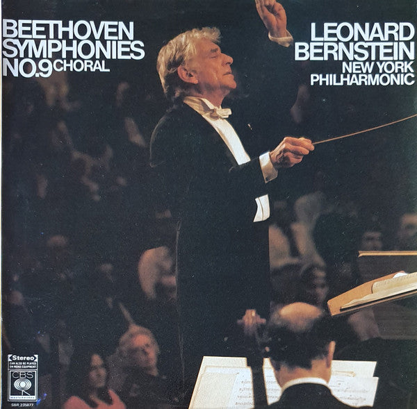 Ludwig van Beethoven, Leonard Bernstein, The New York Philharmonic Orchestra : Symphonies No.9 - Choral (LP, Album)