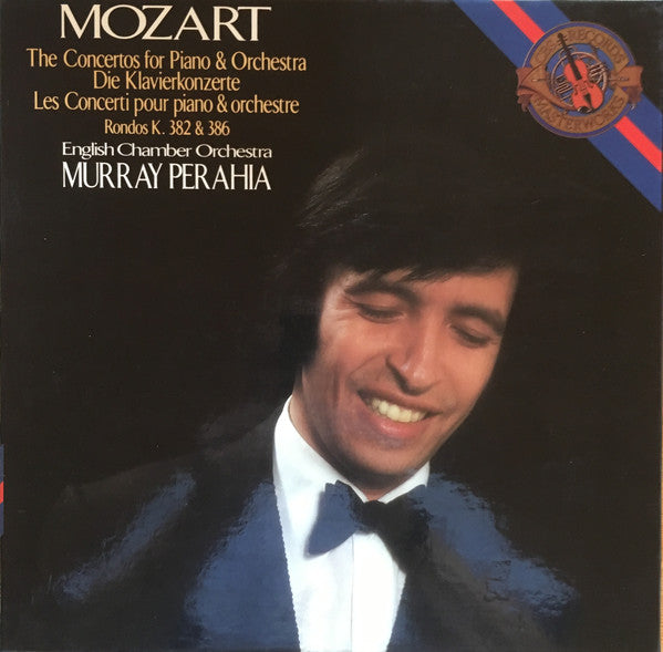 Wolfgang Amadeus Mozart, Murray Perahia, English Chamber Orchestra : The Concertos For Piano & Orchestra - Die Klavierkonzerte - Les Concerti Pour Piano & Orchestre - Rondos K. 382 & 386 (13xLP + Box, Comp)