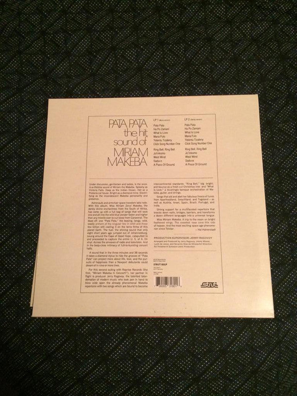 Miriam Makeba : Pata Pata (2xLP, Album, Mono)