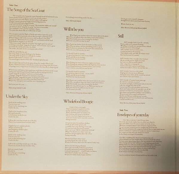 Peter Sinfield : Still (LP, Album, Gat)