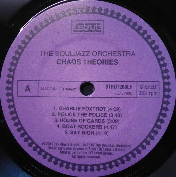 The Souljazz Orchestra : Chaos Theories (LP, Album, Tra)