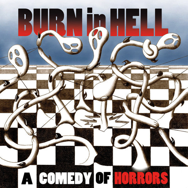 Burn In Hell : A Comedy Of Horrors (LP, Album, Gat)