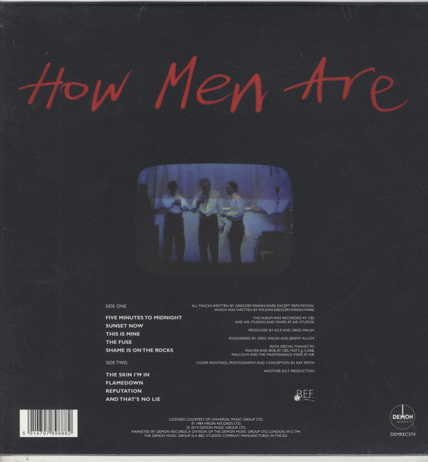 Heaven 17 : How Men Are (LP, Album, Ltd, RE, Blu)