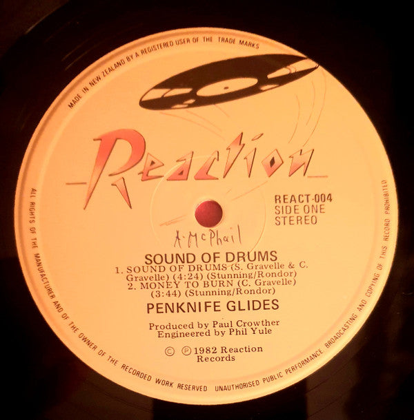 Penknife Glides : Sound Of Drums (12", EP)