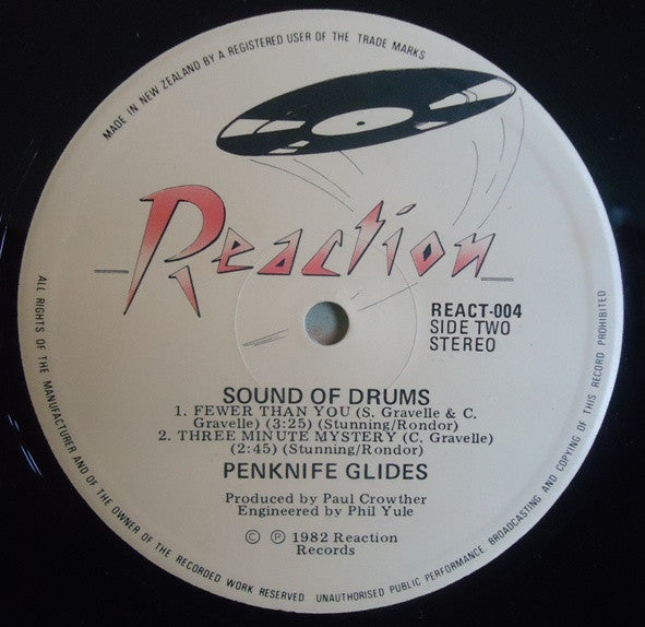 Penknife Glides : Sound Of Drums (12", EP)