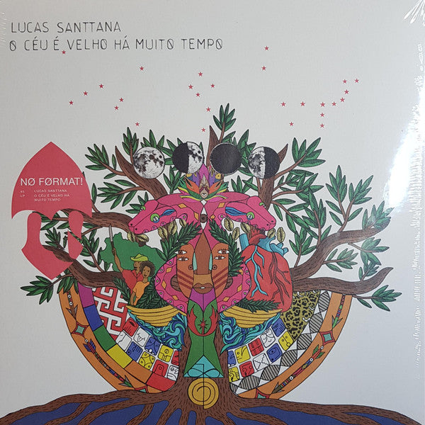 Lucas Santtana : O Céu É Velho Há Muito Tempo (LP, Album, Whi)