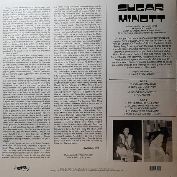 Sugar Minott : The Leader For The Pack (LP, Album, RE)
