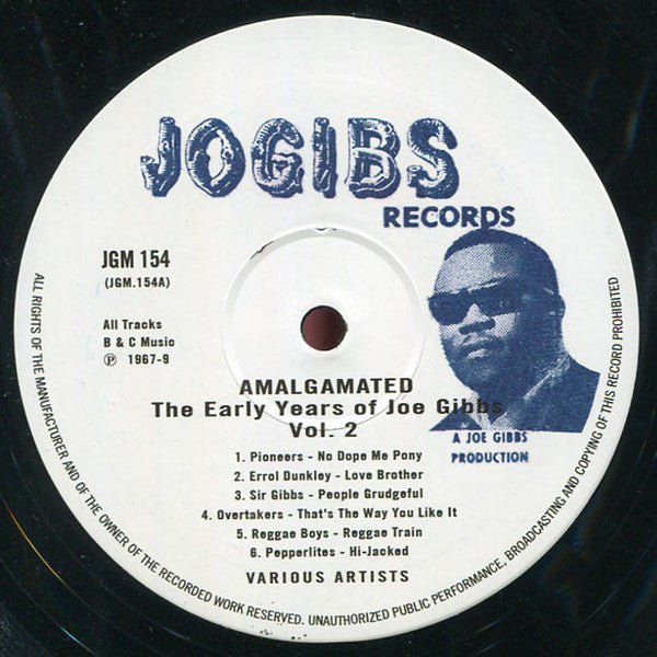 Various : The Early Years Of Joe Gibbs 1967-73 - Vol. 2  (LP, Comp)