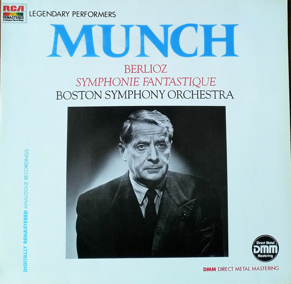 Hector Berlioz, Charles Munch, Boston Symphony Orchestra : Symphonie Fantastique (LP, Mono)