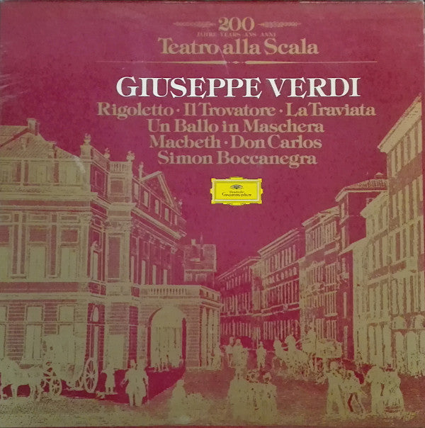Giuseppe Verdi : 200 Jahre•Years•Ans•Anni Teatro Alla Scala (21xLP + Box, Comp)