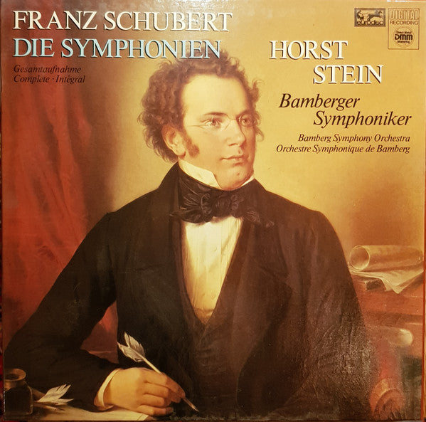 Franz Schubert, Horst Stein, Bamberger Symphoniker : Franz Schubert Die Symphonien - Gesamtaufnahme (5xLP + Box)