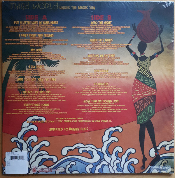 Third World : Under The Magic Sun (LP, Album, RE, Ora)