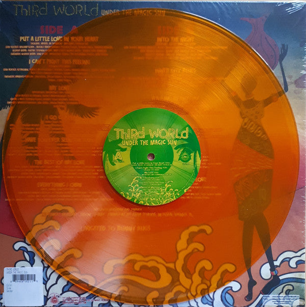 Third World : Under The Magic Sun (LP, Album, RE, Ora)