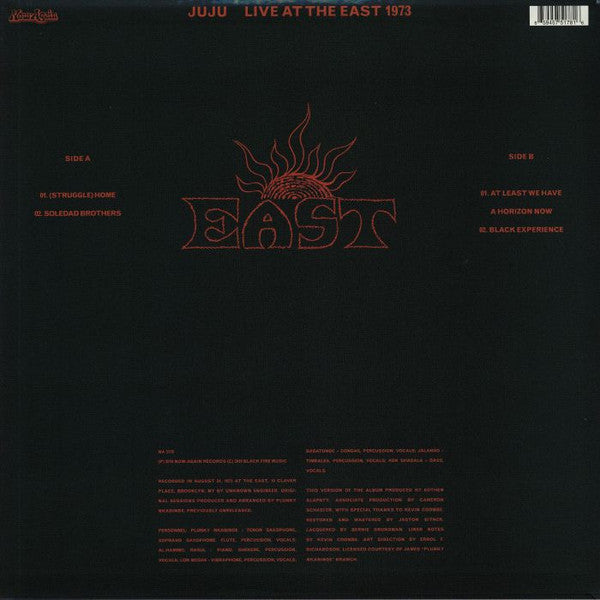 Juju (9) : Live At The East 1973 (LP)