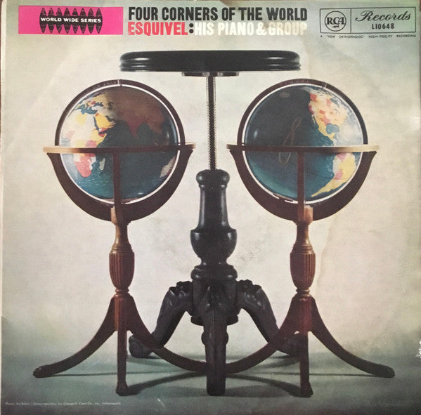 Esquivel And His Orchestra : Four Corners Of The World (LP, Album, Mono)
