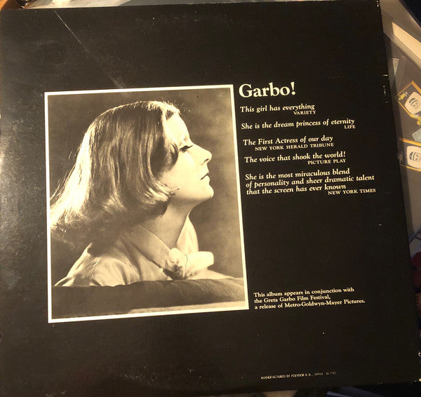 Greta Garbo : Garbo! (LP)