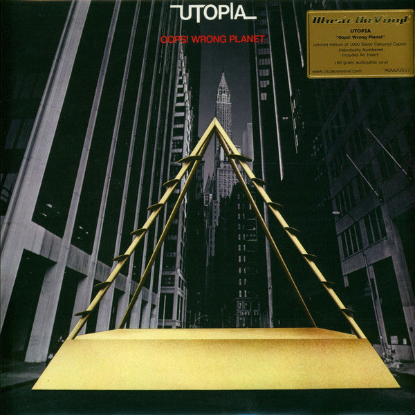Utopia (5) : Oops! Wrong Planet (LP, Album, Ltd, Num, RE, Sil)