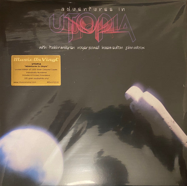 Utopia (5) : Adventures In Utopia (LP, Album, Ltd, Num, Sil)