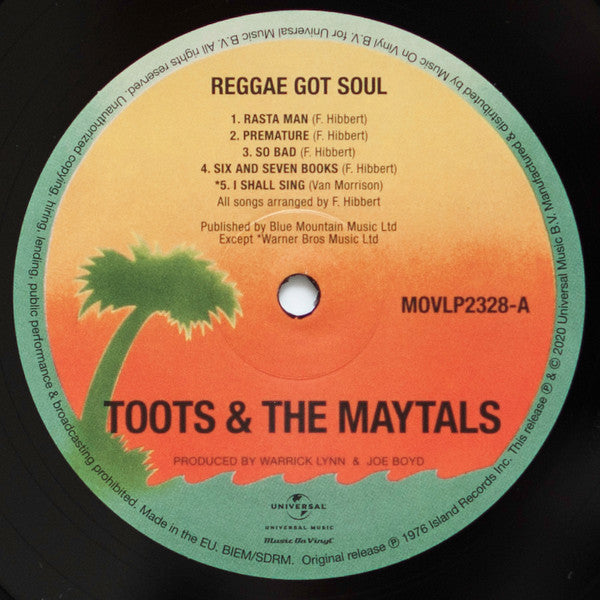 Toots & The Maytals : Reggae Got Soul (LP, RE)
