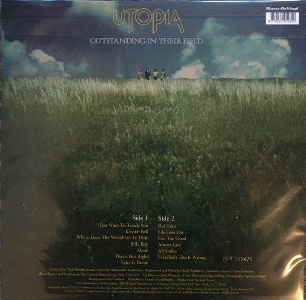 Utopia (5) : Deface The Music (LP, Album, Ltd, Num, RE, Sil)