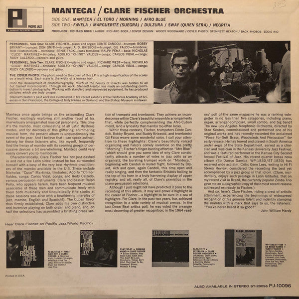 Clare Fischer : Manteca! (LP, Mono)