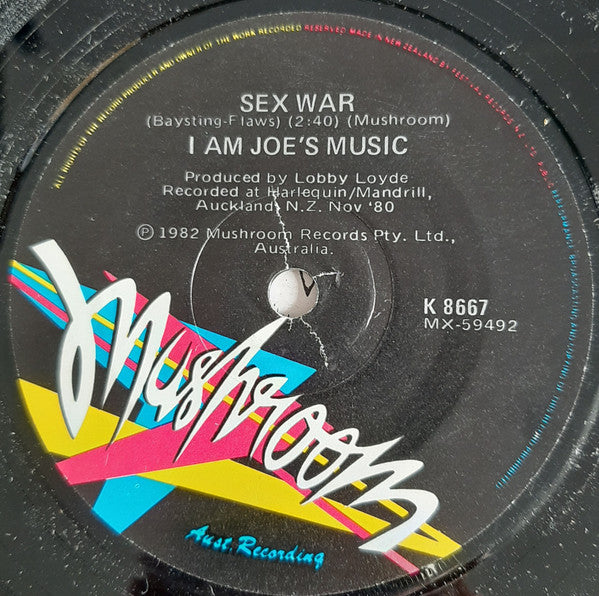 I Am Joe's Music : The Way You Get Your Way (7", Single)
