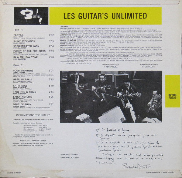 The Guitars Unlimited : Guitars Unlimited (LP, Album)