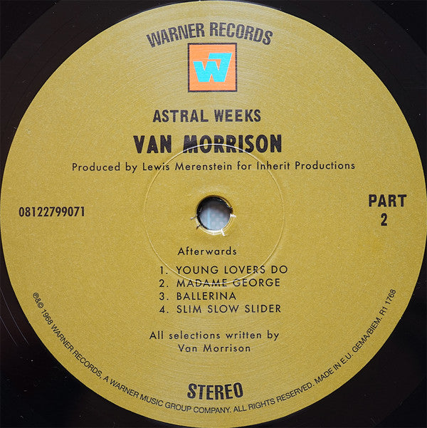 Van Morrison : Astral Weeks (LP, Album, RP, 180)