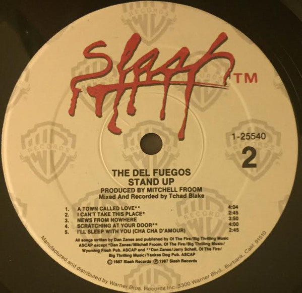 The Del Fuegos : Stand Up (LP, Album, All)