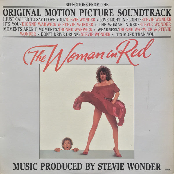 Stevie Wonder : The Woman In Red (Selections From The Original Motion Picture Soundtrack) (LP, Album, Gat)