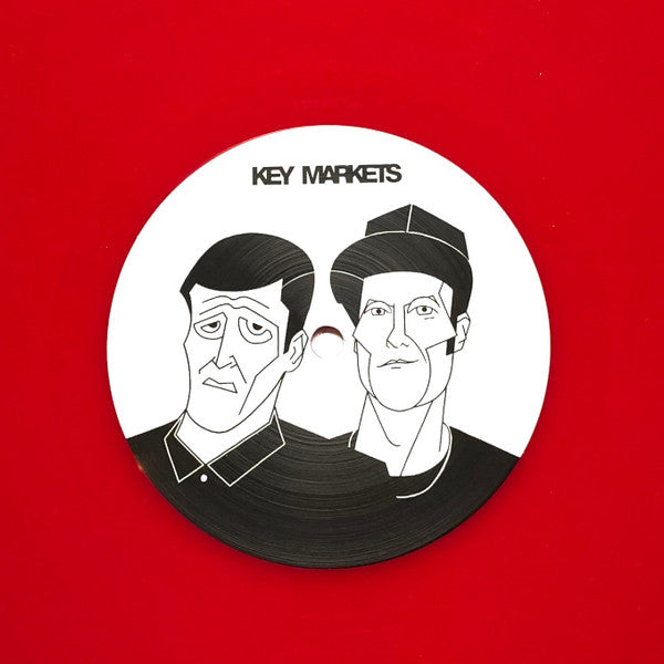 Sleaford Mods : Key Markets (LP, Album, RE, Red)