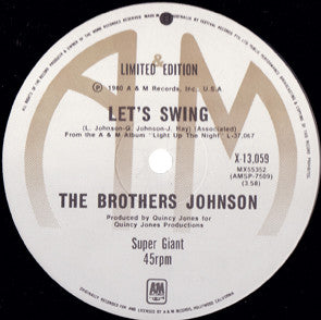 Brothers Johnson : Stomp! (12", Ltd)