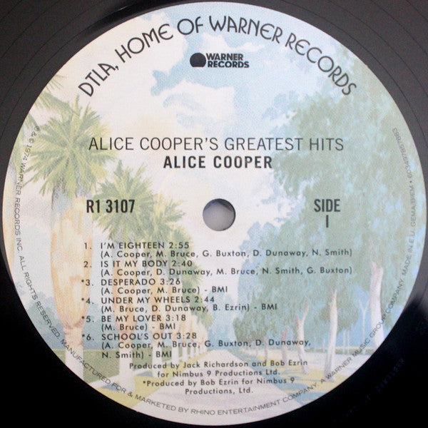Alice Cooper : Alice Cooper's Greatest Hits (LP, Comp, RE)