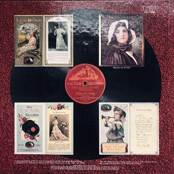 Nellie Melba : The American Recordings 1907 - 1916 (5xLP, Comp, Mono, Ltd + Box)