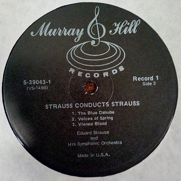 Eduard Strauß / Johann Strauss Jr. : Eduard Strauss Conducts The Immortal Music Of Johann Strauss (5xLP)