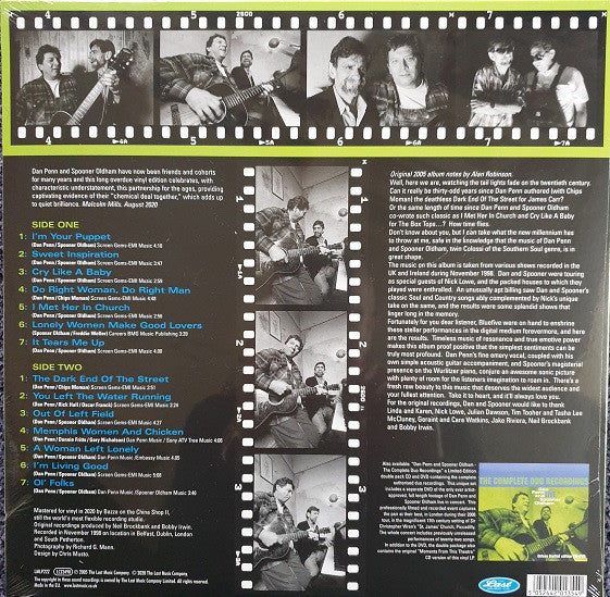 Dan Penn And Spooner Oldham : Moments From This Theatre (LP, Album)