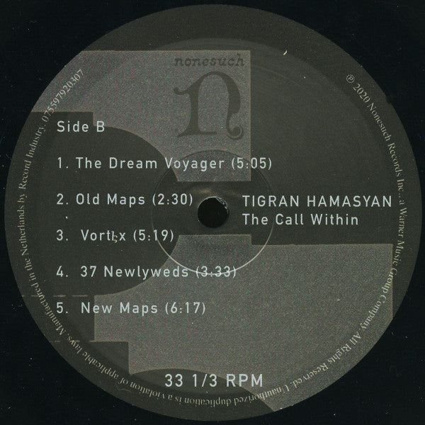 Tigran Hamasyan : The Call Within (LP, Album)