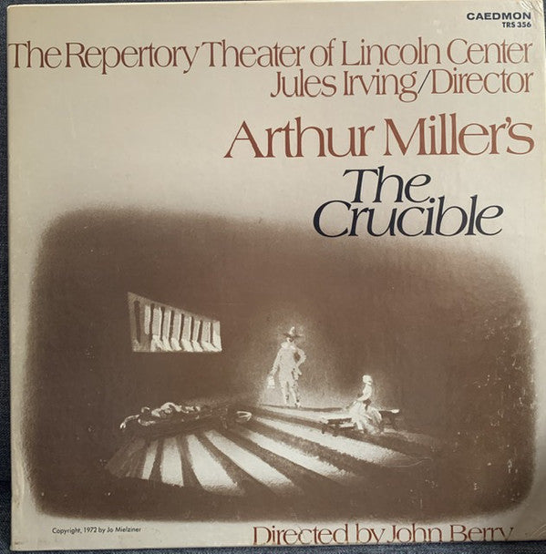 Arthur Miller : The Crucible (LP, Album)