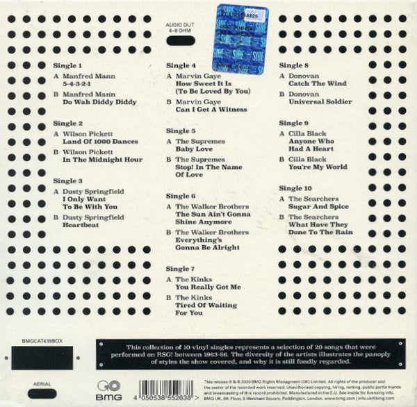 Various : RS GO Ready Steady Go The Weekend Starts Here (Box, Single + 7", Single, RE + 7", Single, RE + 7")