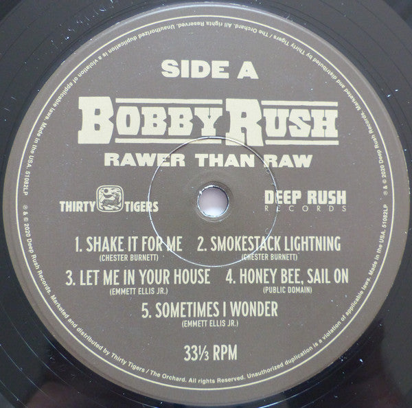 Bobby Rush : Rawer Than Raw (LP, Album)